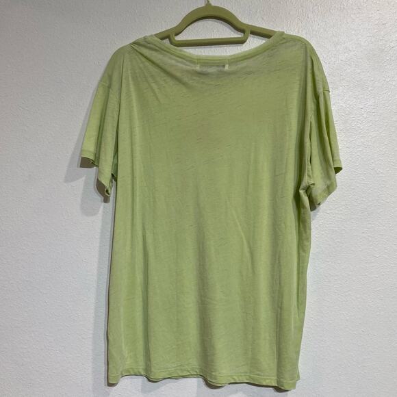 Wildfox Margarita Green Burnout Manchester Tee Sz S NWT - Picture 10 of 12